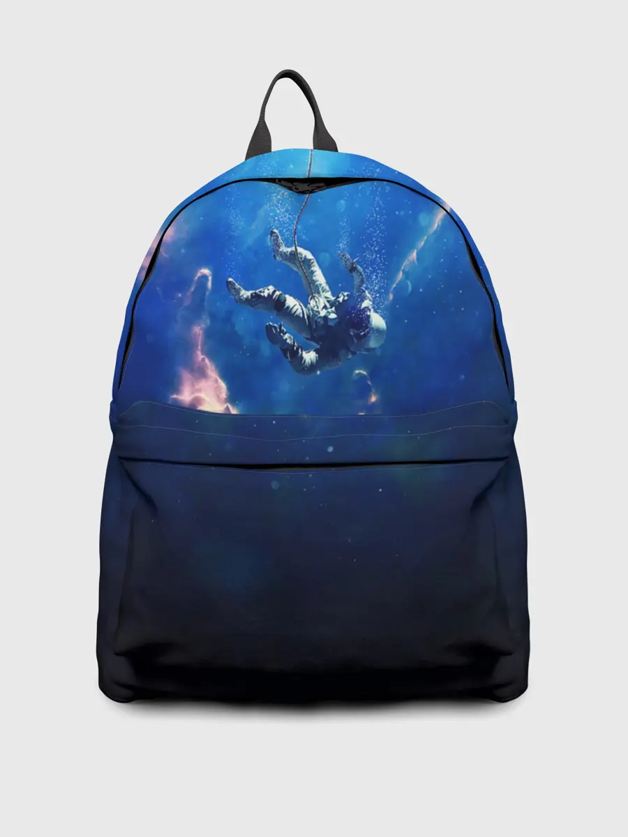 Рюкзак джинсовый / ПАДЕНИЕ В БЕЗДНУ