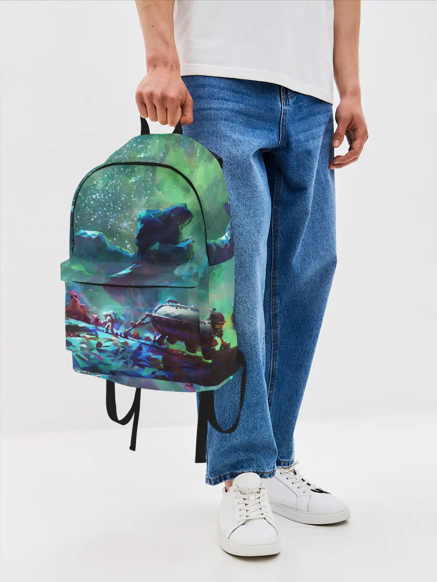 Рюкзак джинсовый / КОСМОС:КОСМОНАВТ