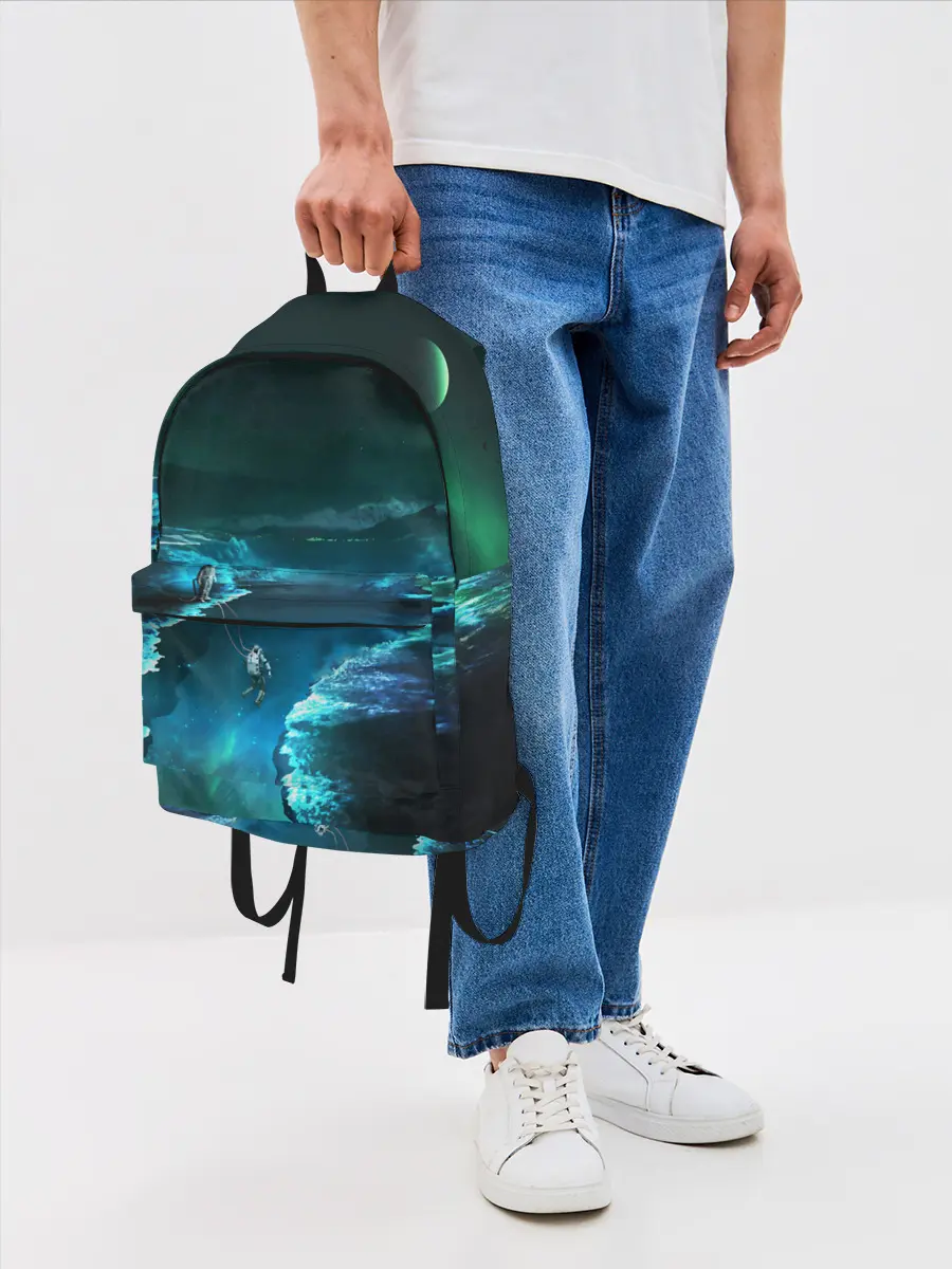 Рюкзак джинсовый / ВЫЖИВШИЙ