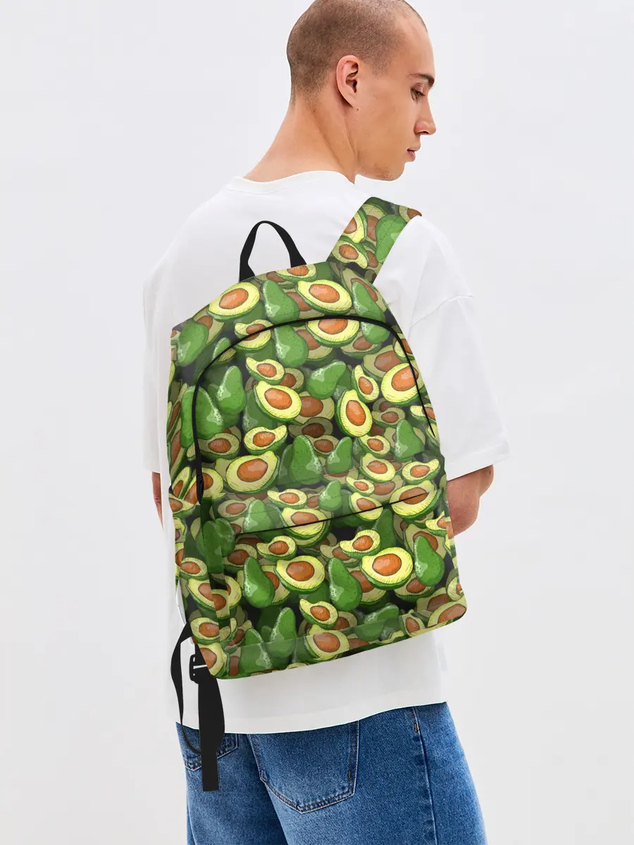 Рюкзак джинсовый / avocado