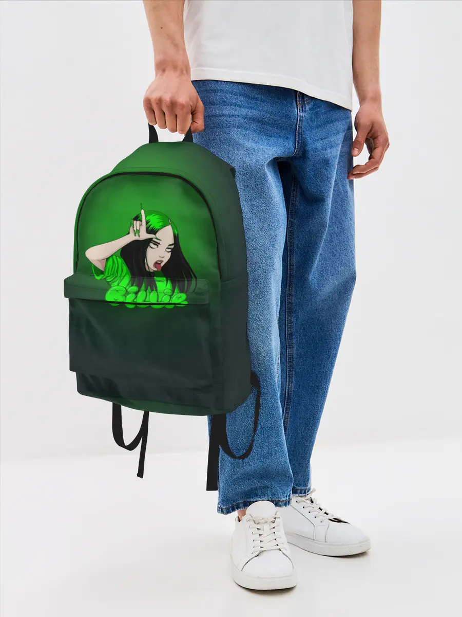 Рюкзак джинсовый / билли айлиш