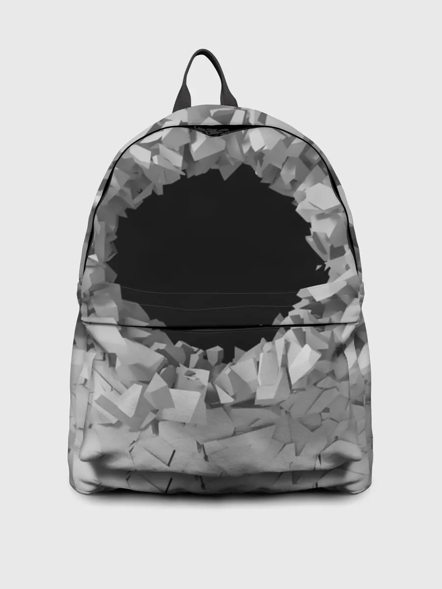 Рюкзак джинсовый / Сквозная дыра