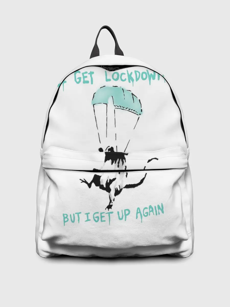 Рюкзак джинсовый / Banksy