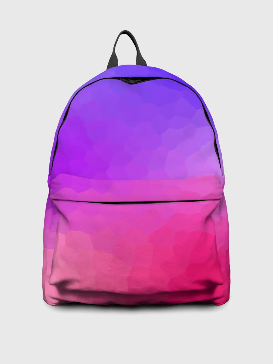 Рюкзак джинсовый / фиолетовый кристалл