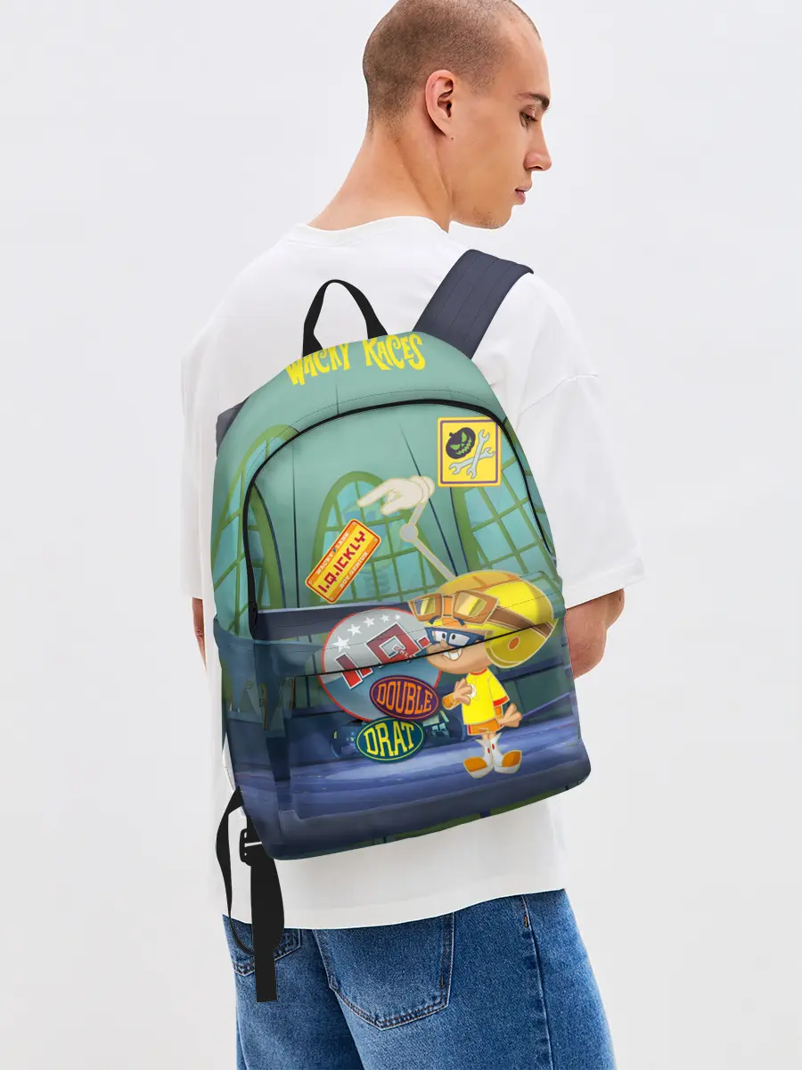 Рюкзак джинсовый / IQ Wacky Races
