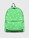 Рюкзак джинсовый / Горошек на зеленом