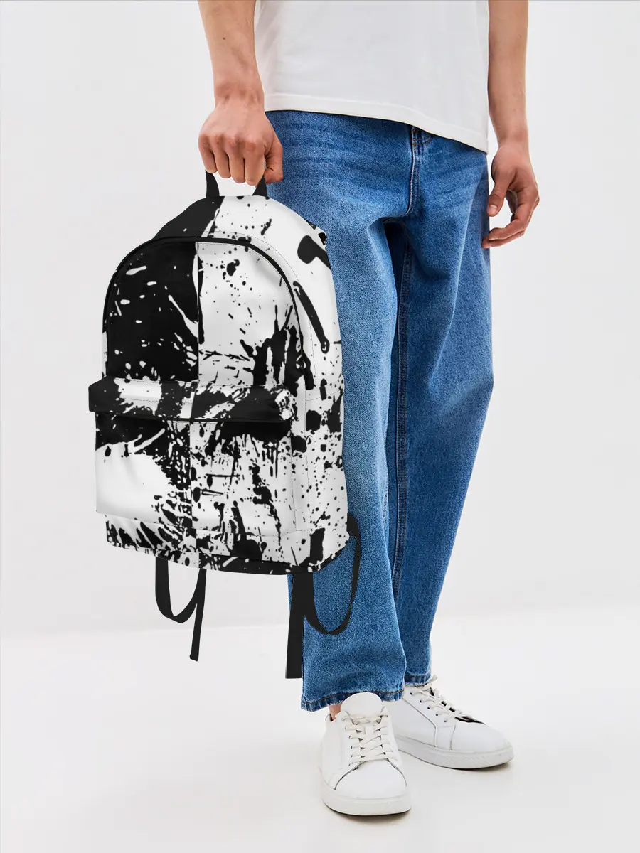 Рюкзак джинсовый / КРАСКА И НИЧЕГО ЛИШНЕГО!