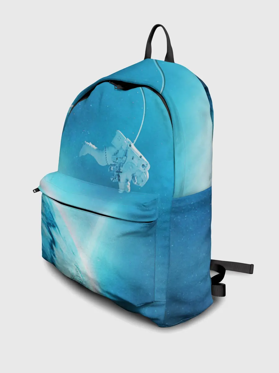 Рюкзак джинсовый / КОСМОНАВТ