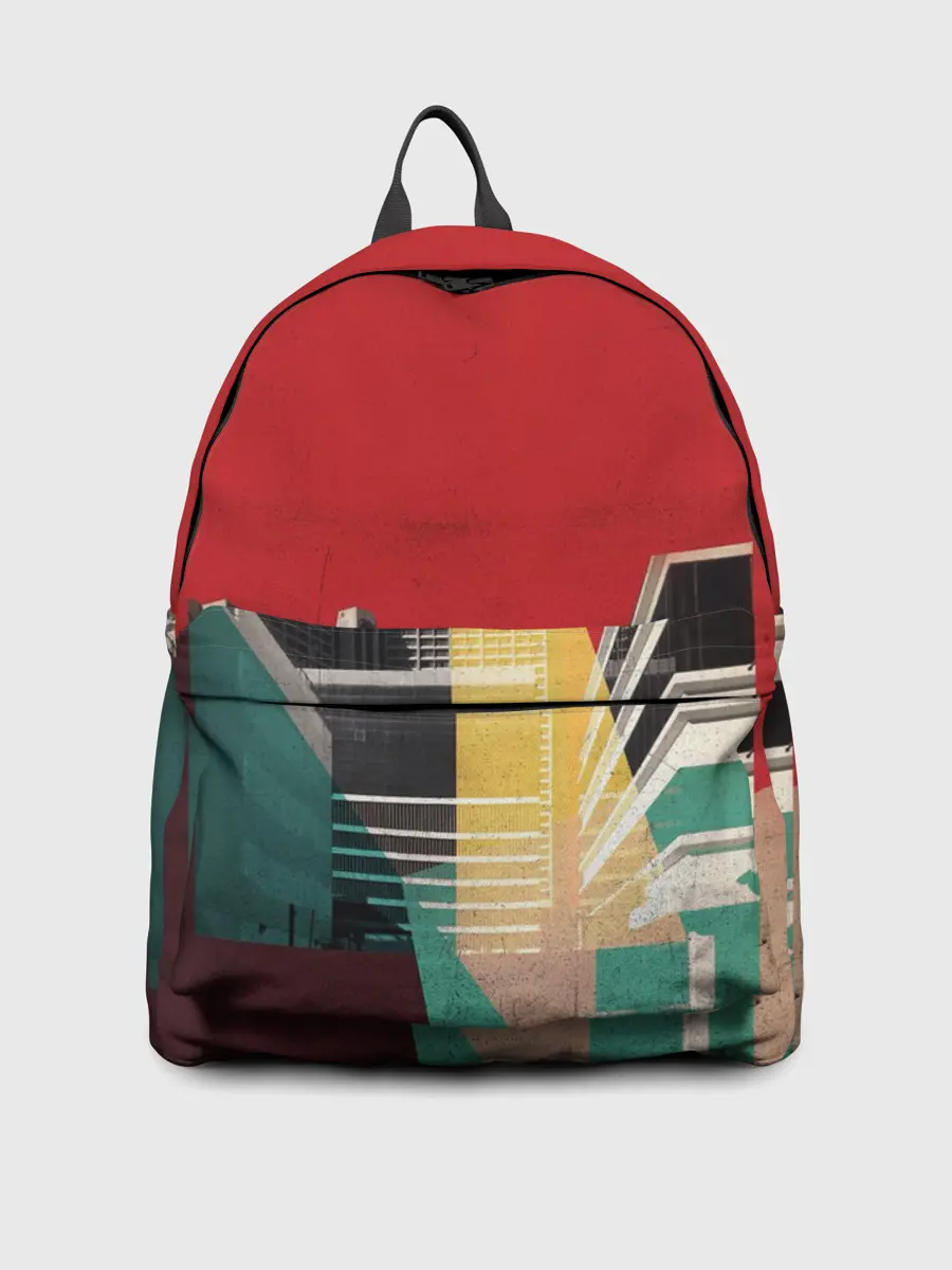 Рюкзак джинсовый / архитектура