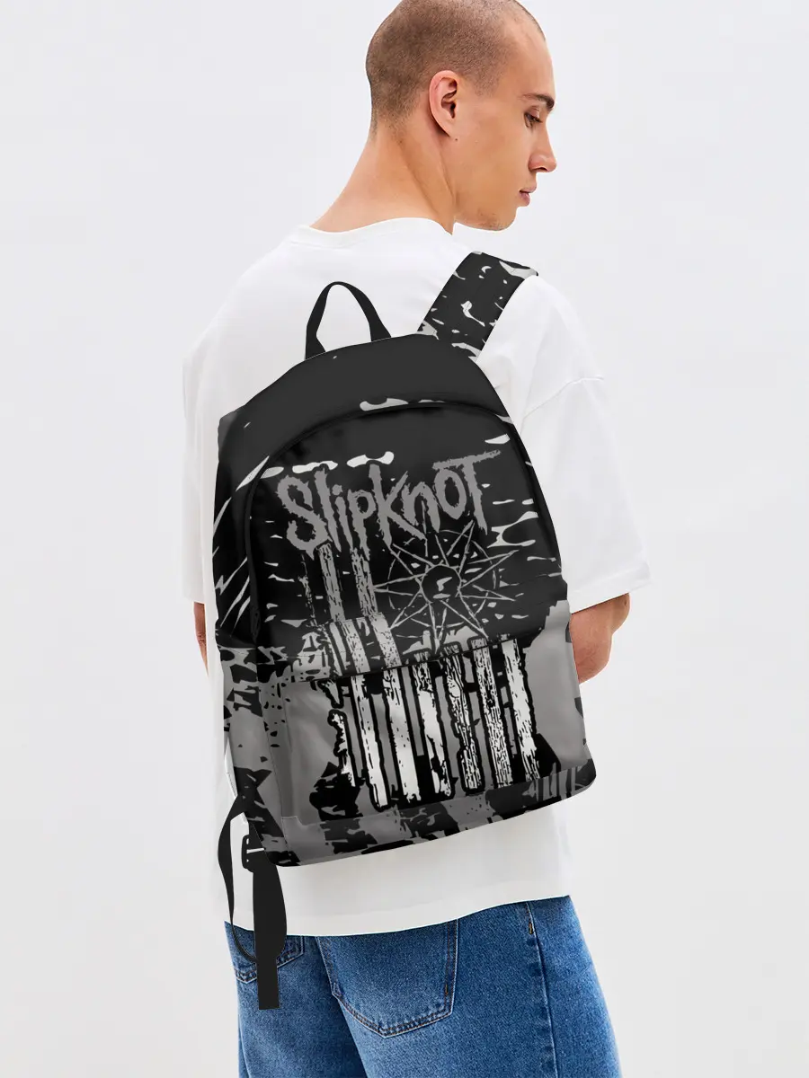 Рюкзак джинсовый / Slipknot