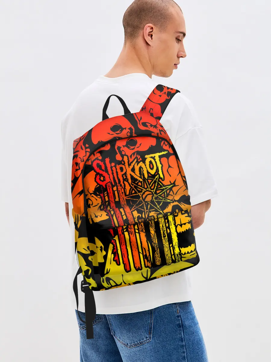 Рюкзак джинсовый / Slipknot