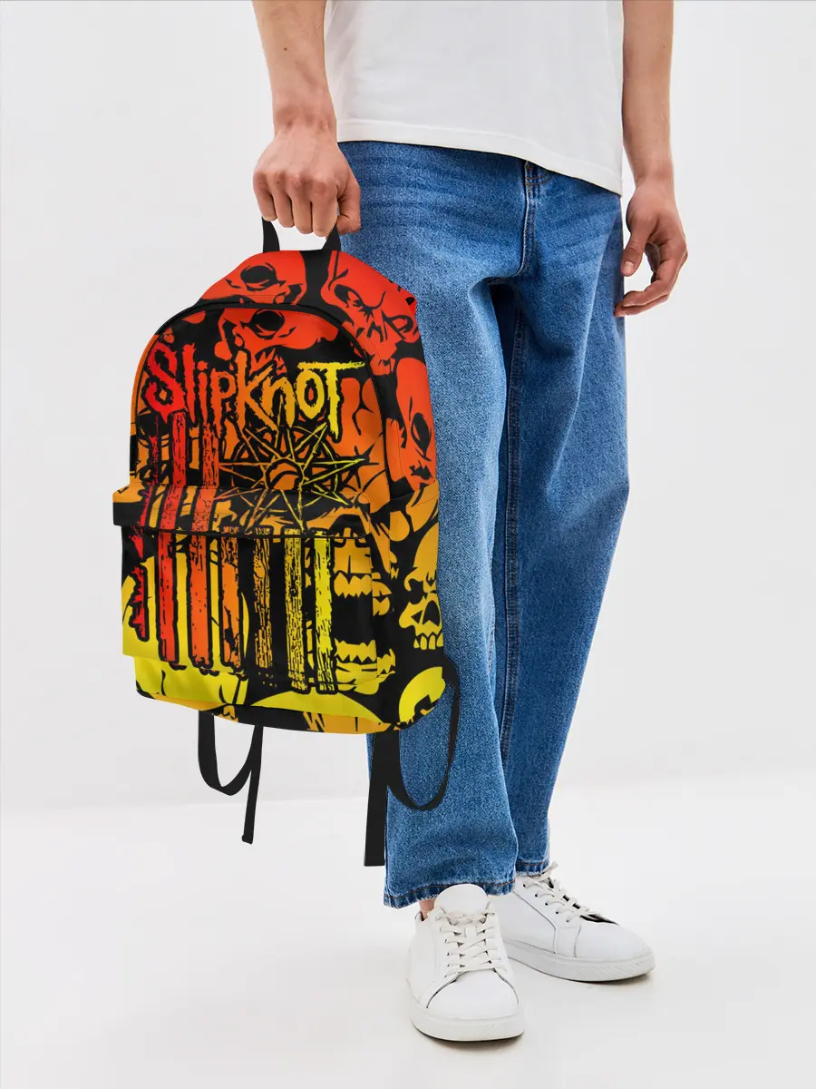 Рюкзак джинсовый / Slipknot