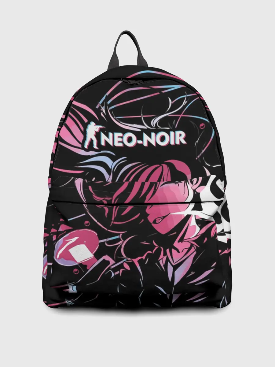 Рюкзак джинсовый / cs:go - Neo-Noir | Неонуар