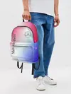 Рюкзак джинсовый / MERCEDES / МЕРСЕДЕС