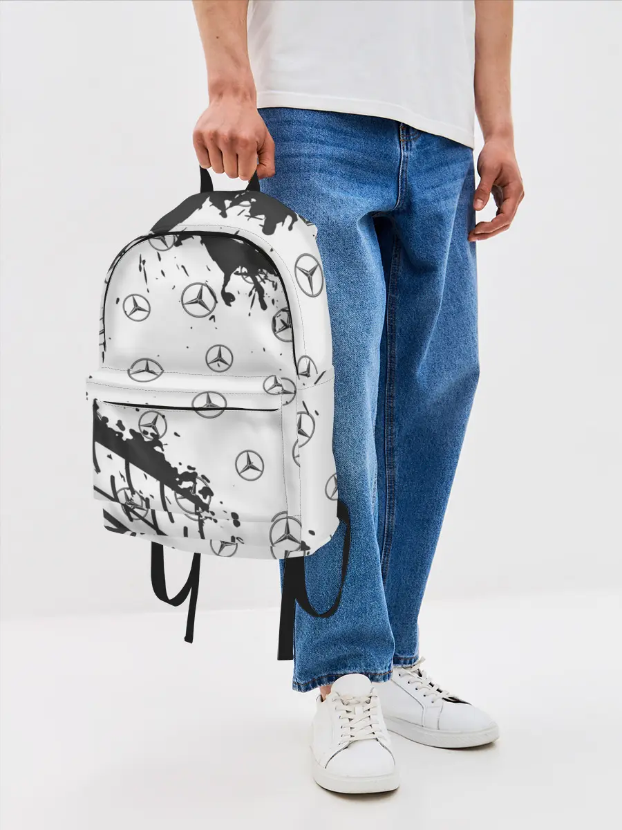 Рюкзак джинсовый / MERCEDES / МЕРСЕДЕС