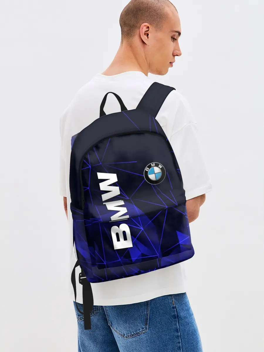 Рюкзак джинсовый / BMW