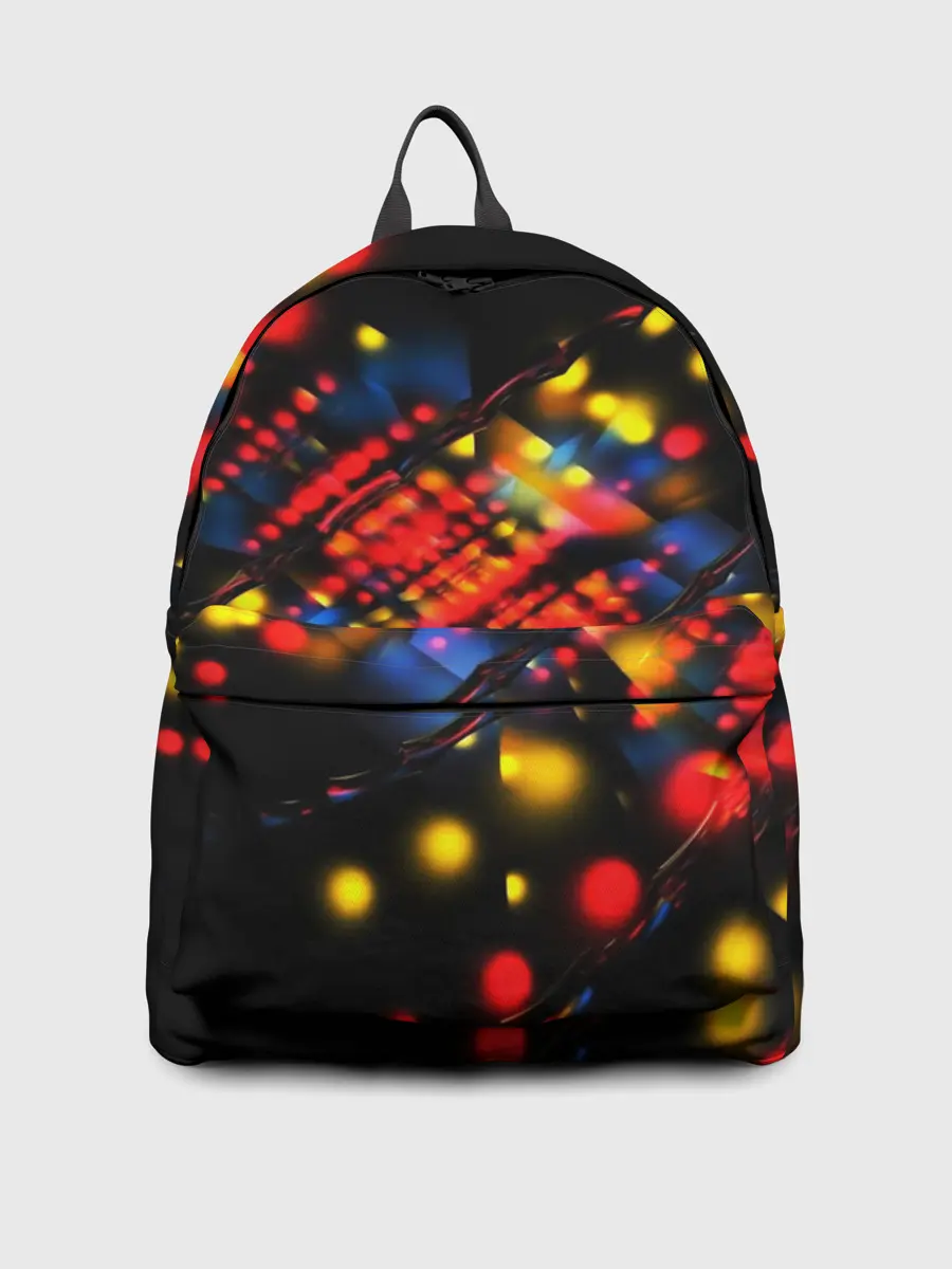 Рюкзак джинсовый / Fractal Digital 3D