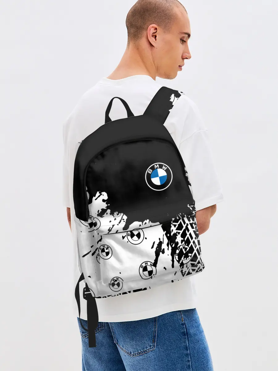 Рюкзак джинсовый / BMW / БМВ
