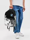 Рюкзак джинсовый / BMW / БМВ