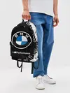 Рюкзак джинсовый / BMW / БМВ