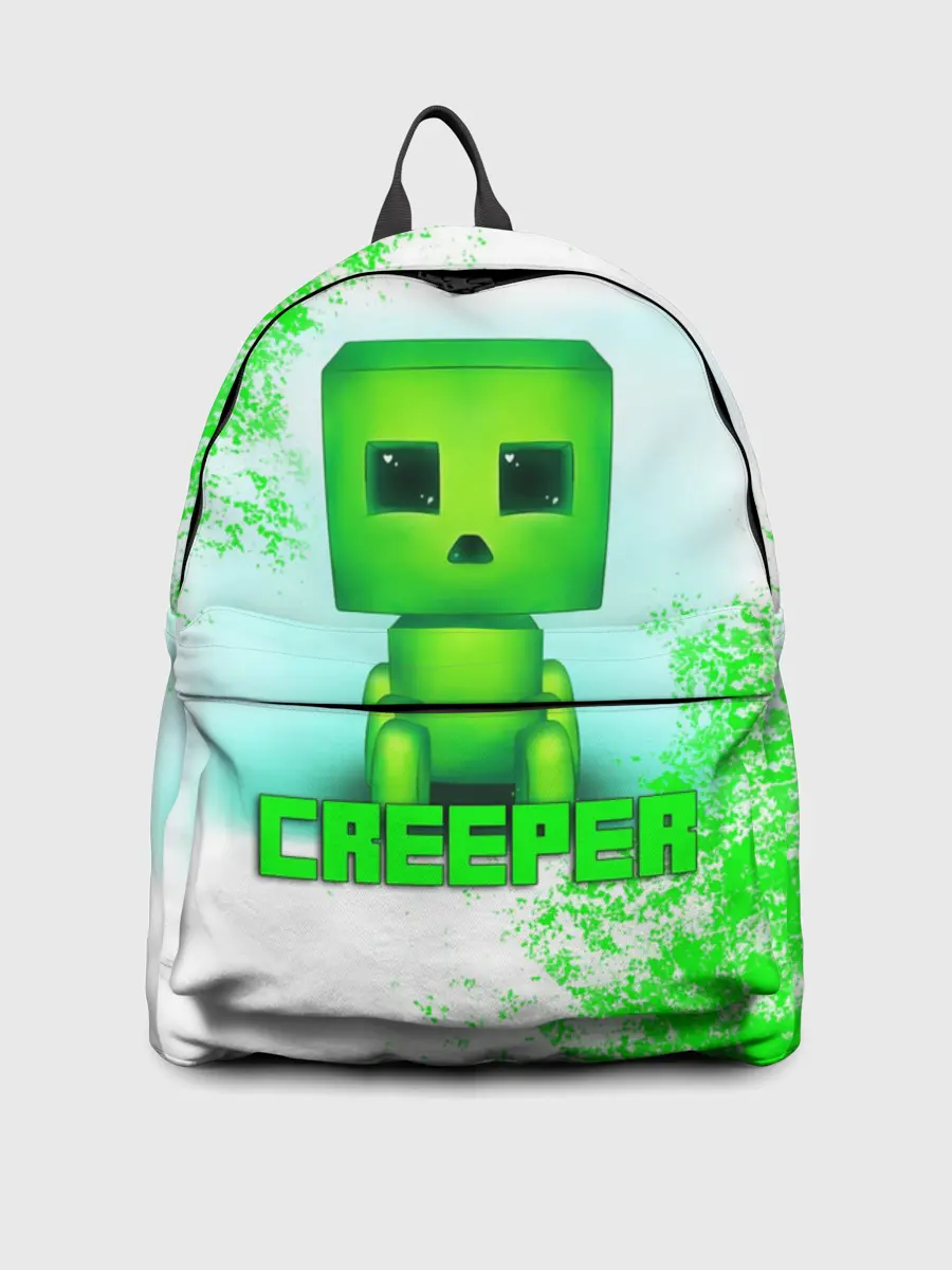 Рюкзак джинсовый / MINECRAFT CREEPER