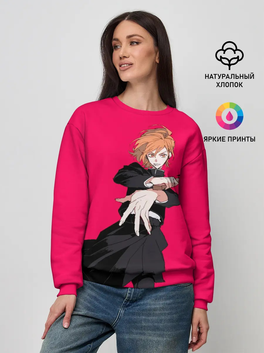 Женский свитшот / Нобара Магическая Битва