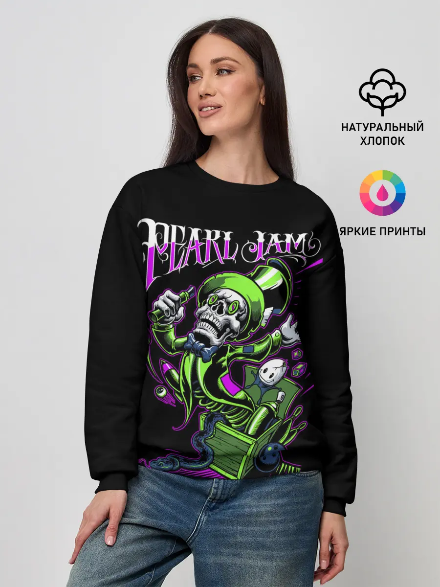 Женский свитшот / PEARL JAM