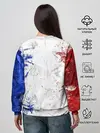 Женский свитшот / BLUE WHITE & RED