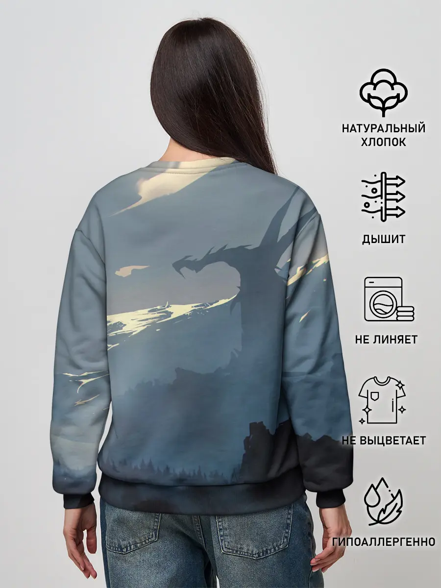 Женский свитшот / Ведьмак