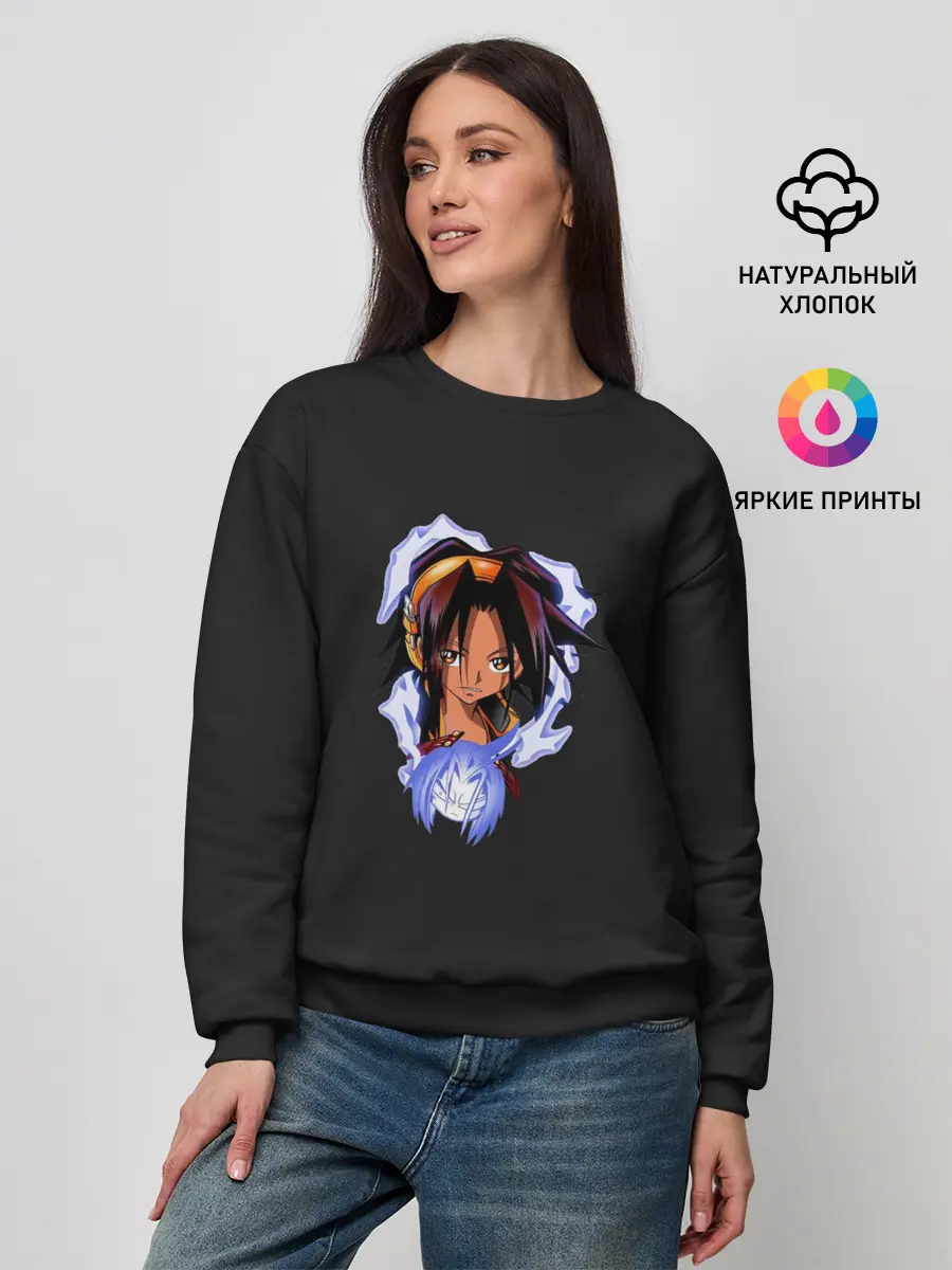 Женский свитшот / Shaman King Duet