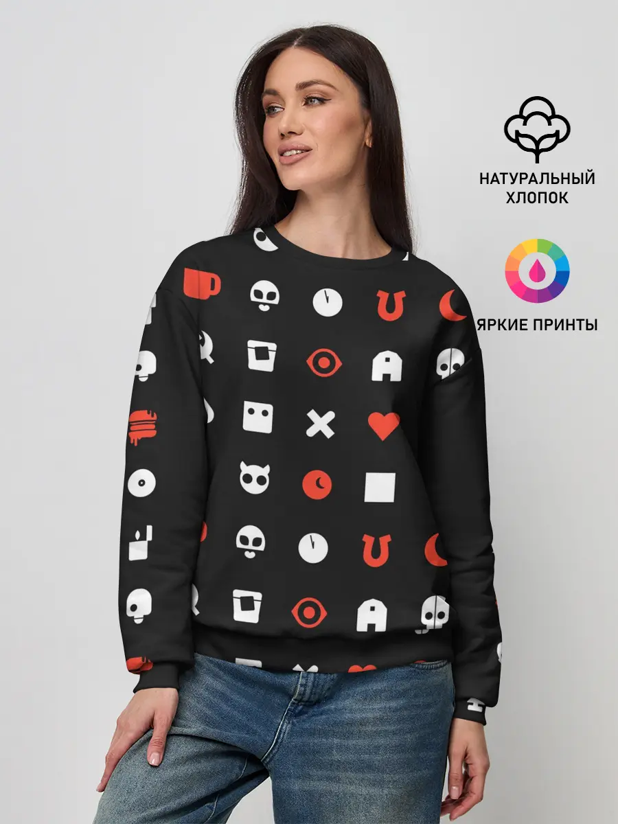 Женский свитшот / Любовь смерть и роботы