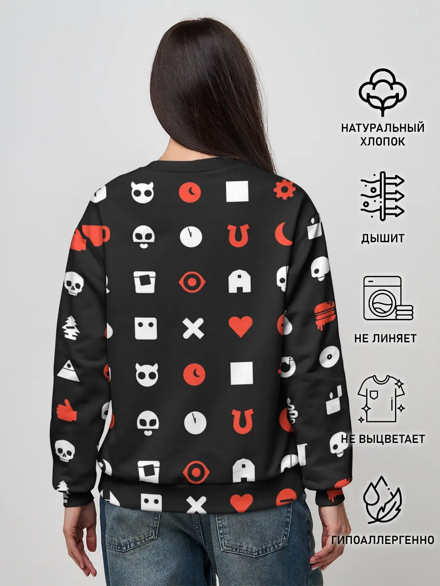 Женский свитшот / Любовь смерть и роботы