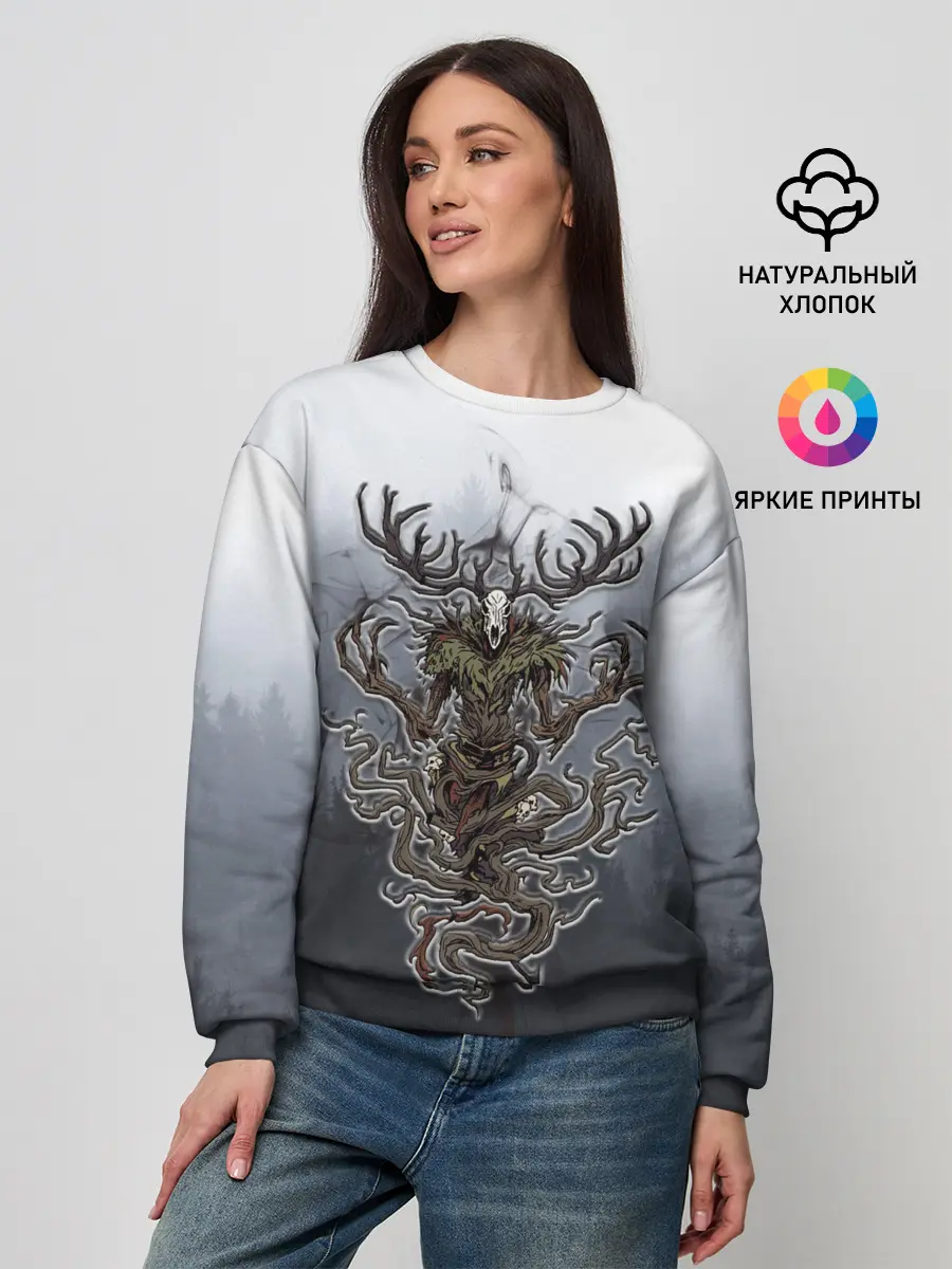 Женский свитшот / Леший