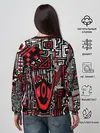 Женский свитшот / Абстрактный Узор