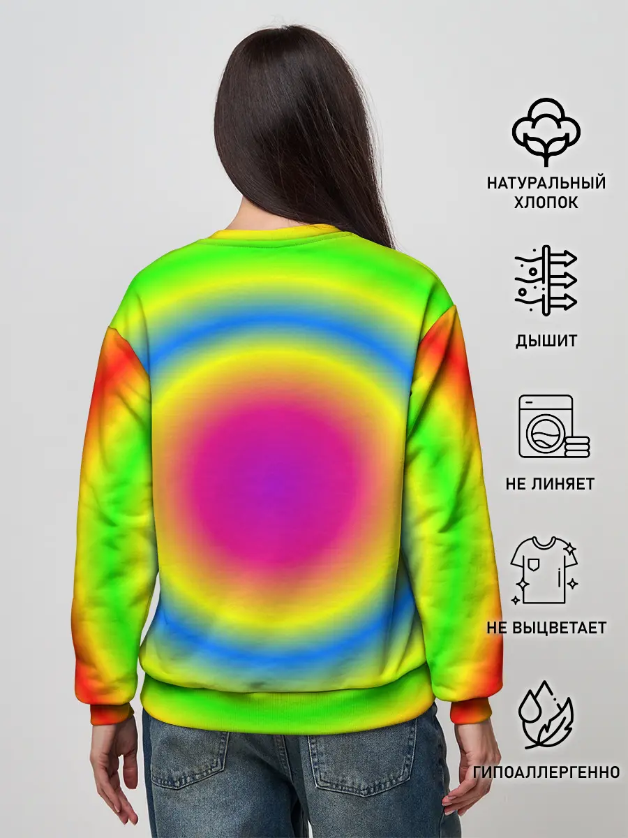 Женский свитшот / bright print