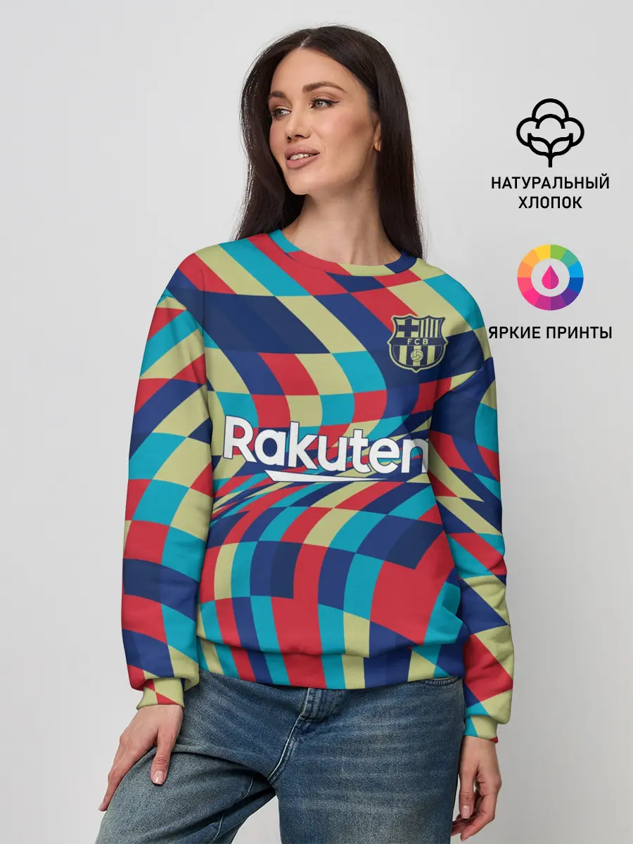 Женский свитшот / FC Barcelona | La Liga Pre-Match