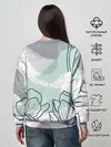 Женский свитшот / Цветы