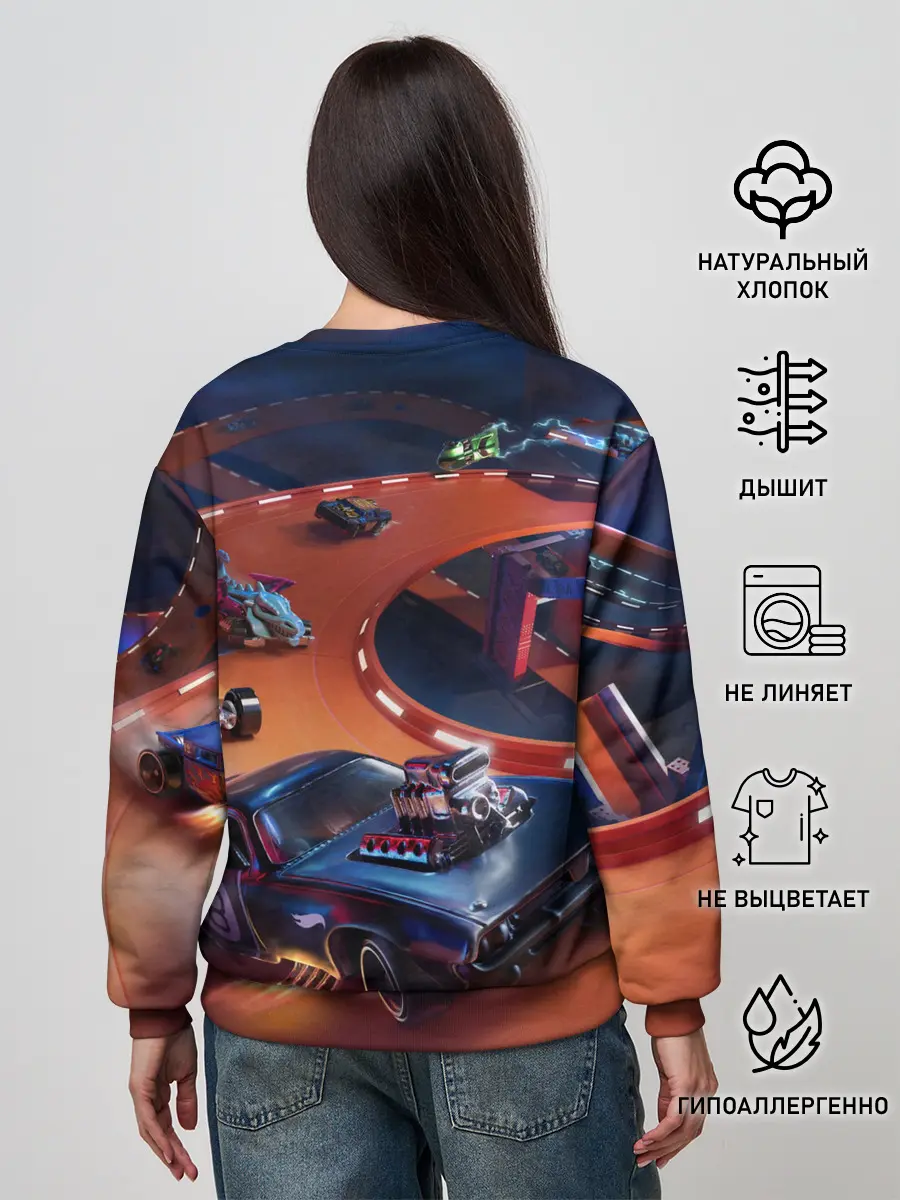 Женский свитшот / Hot Wheels Unleashed