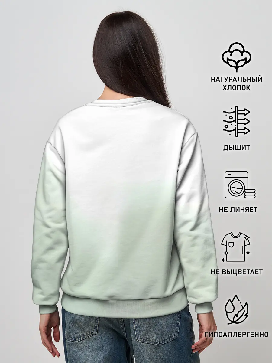 Женский свитшот / Канеки с девчонками - Токийский гуль