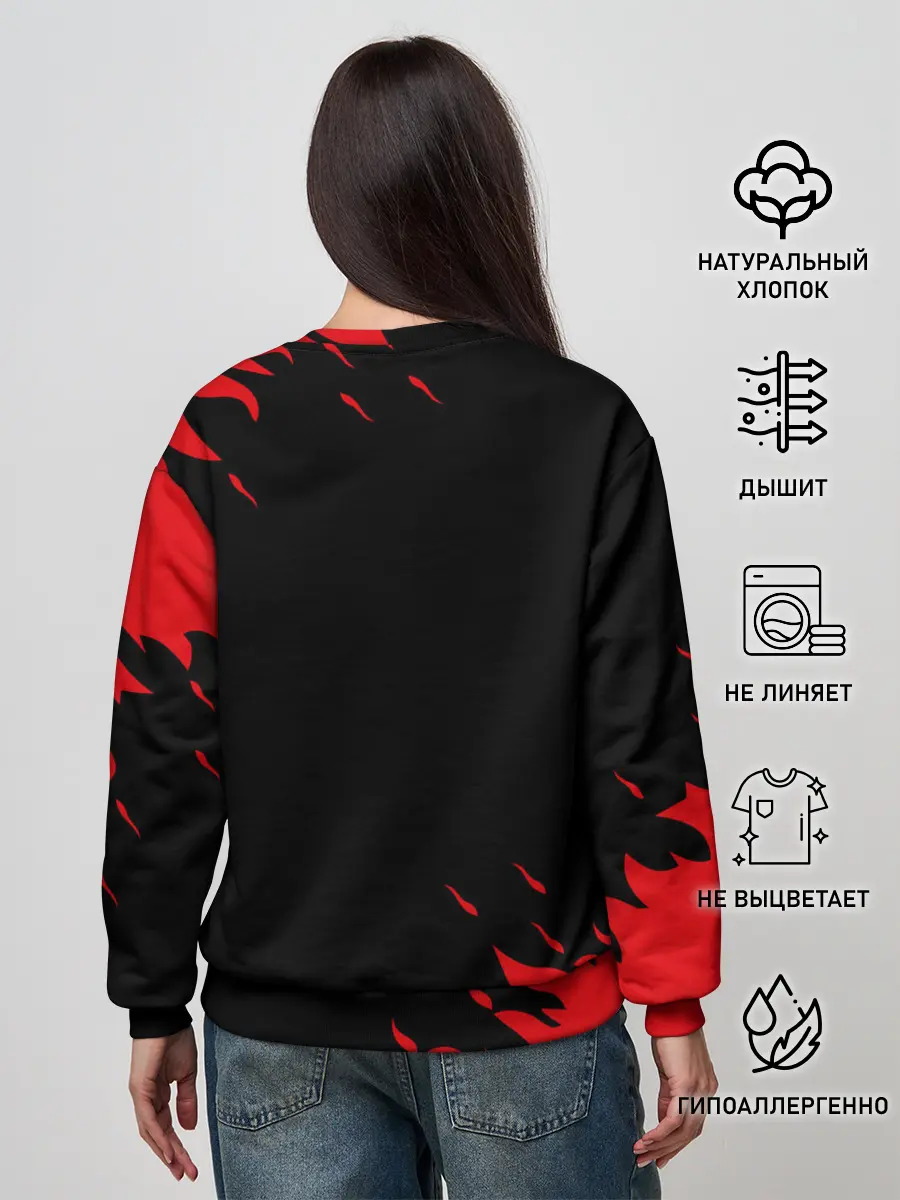 Женский свитшот / DOOM | ДУМ