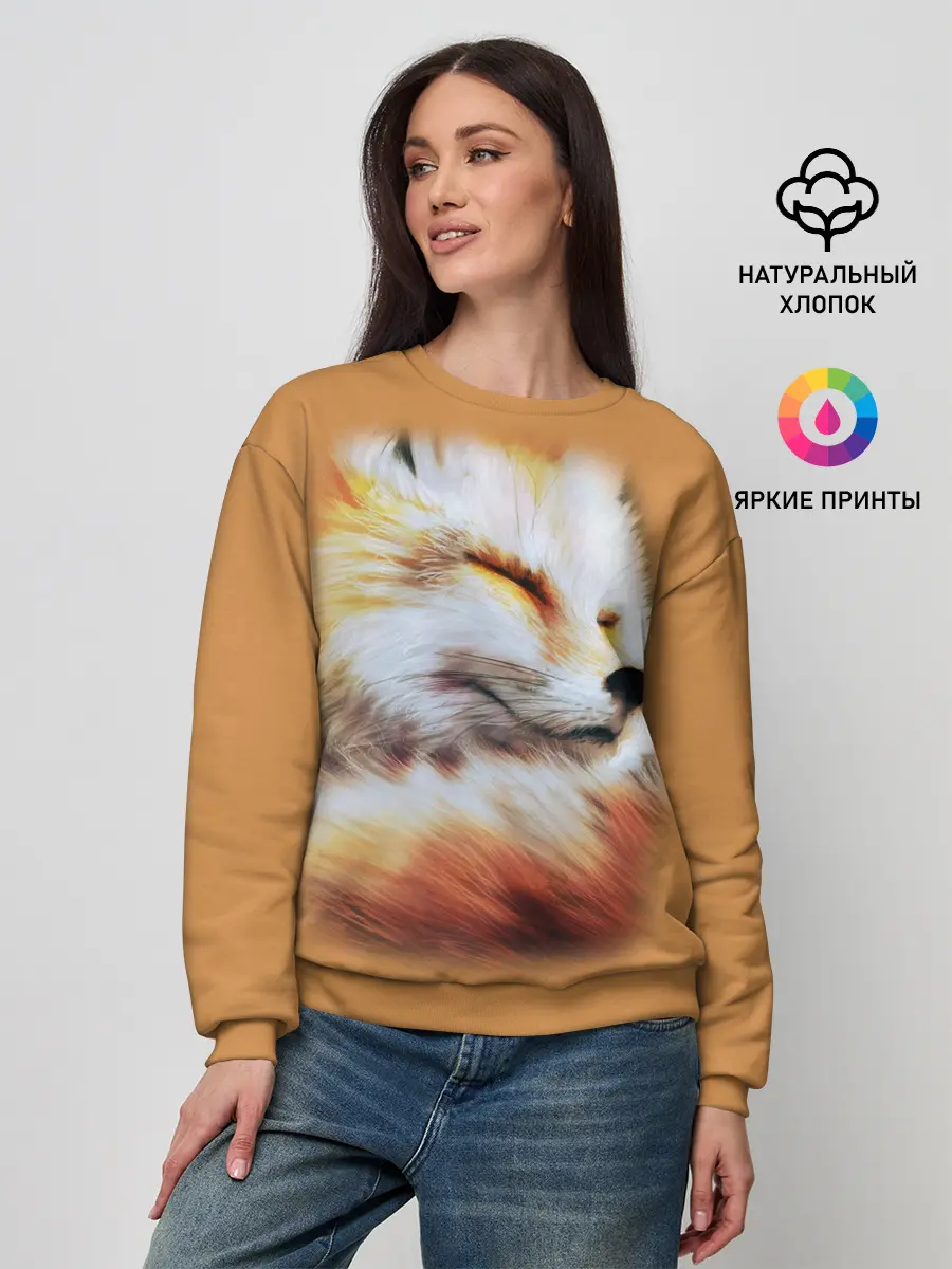 Женский свитшот / Лисичка