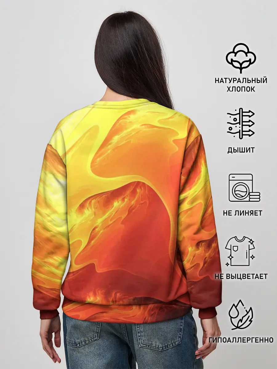 Женский свитшот / Шаман Кинг | Хао | Зик