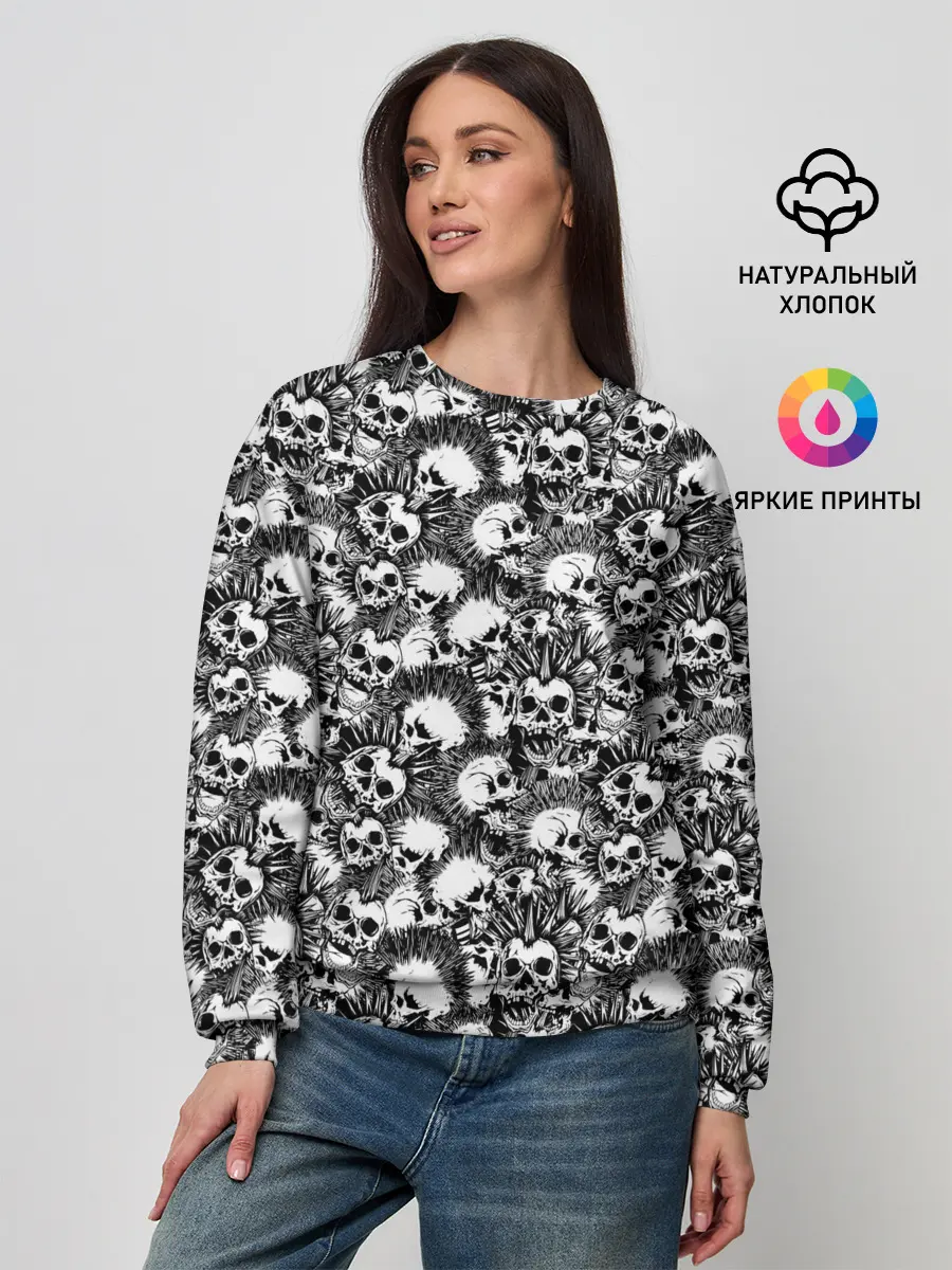 Женский свитшот / Punks not Dead