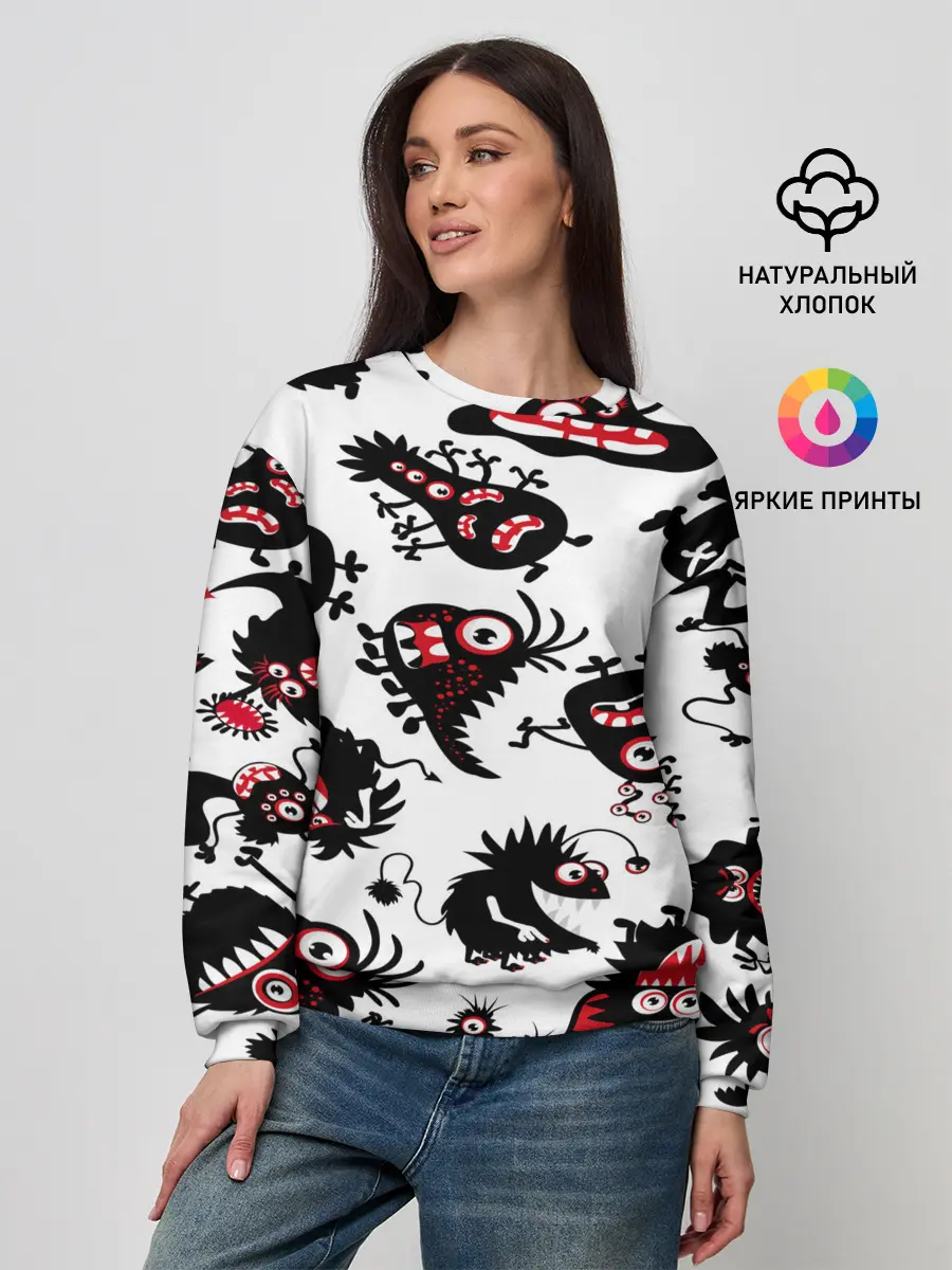 Женский свитшот / Чудики