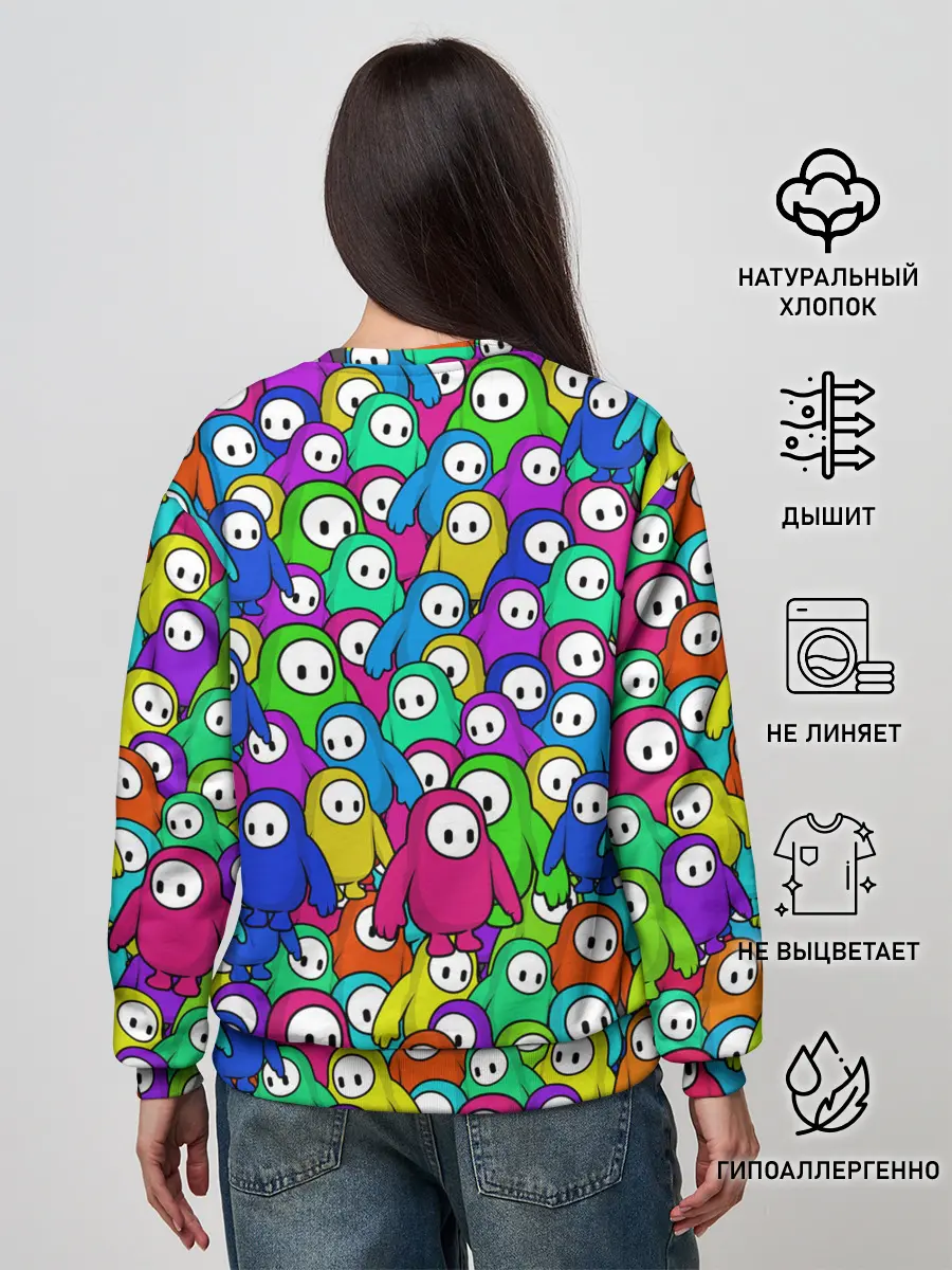 Женский свитшот / Fall Guys