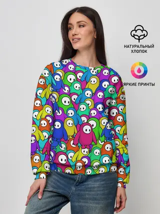 Женский свитшот / Fall Guys