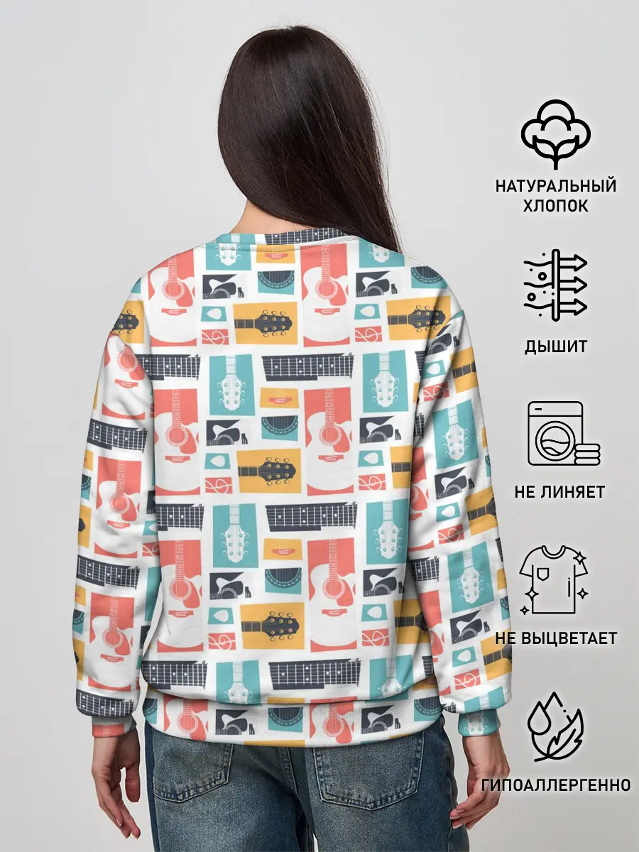 Женский свитшот / Рок