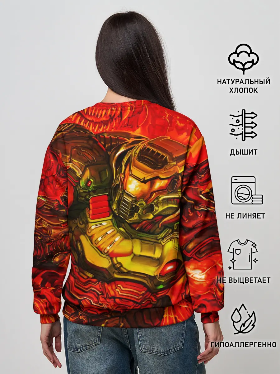 Женский свитшот / DOOM Eternal