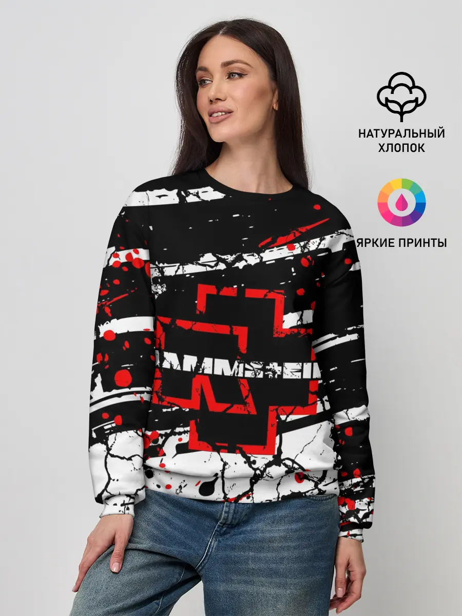 Женский свитшот / RAMMSTEIN