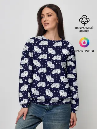 Женский свитшот / Милая Шиба Ину